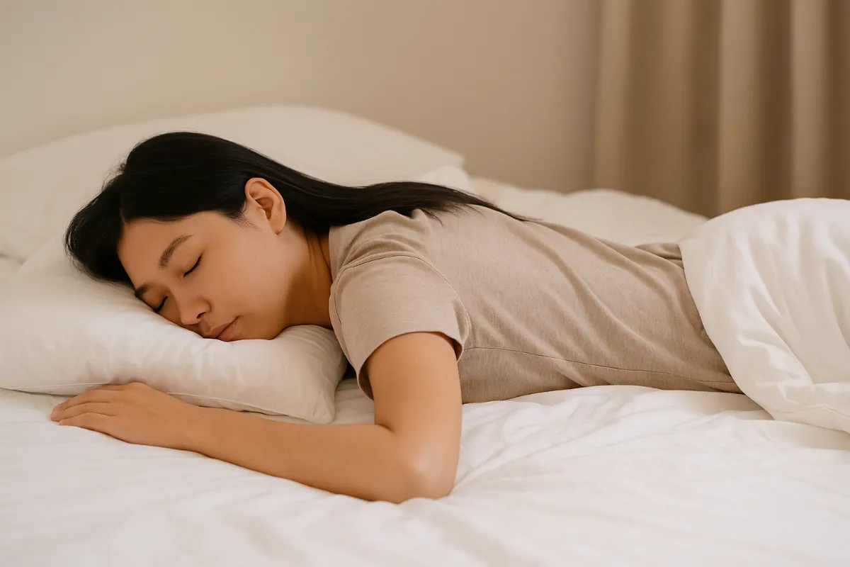 趴睡傷脊椎 最佳睡姿遠離背痛